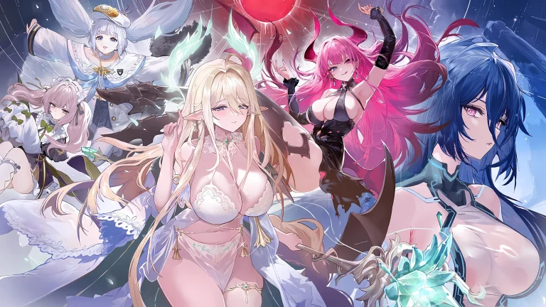 二次元女生角色群像高清合照