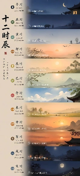 十二时辰健康作息