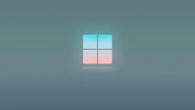 简约渐变护眼纯色Windows系统logo